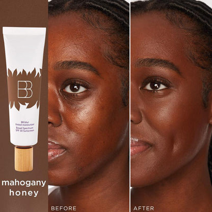 blur tinted moisturizer with blush free SPF 30 - instantly brightens, hydrates & smooths your skin.