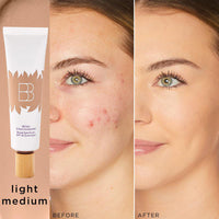 blur tinted moisturizer with blush free SPF 30 - instantly brightens, hydrates & smooths your skin.