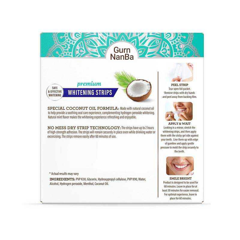 π±Final 3 hours 70% off π₯ GurnNanBa Teeth Whitening Strips (7-day treatment) - Reveal Your Brightest Smile