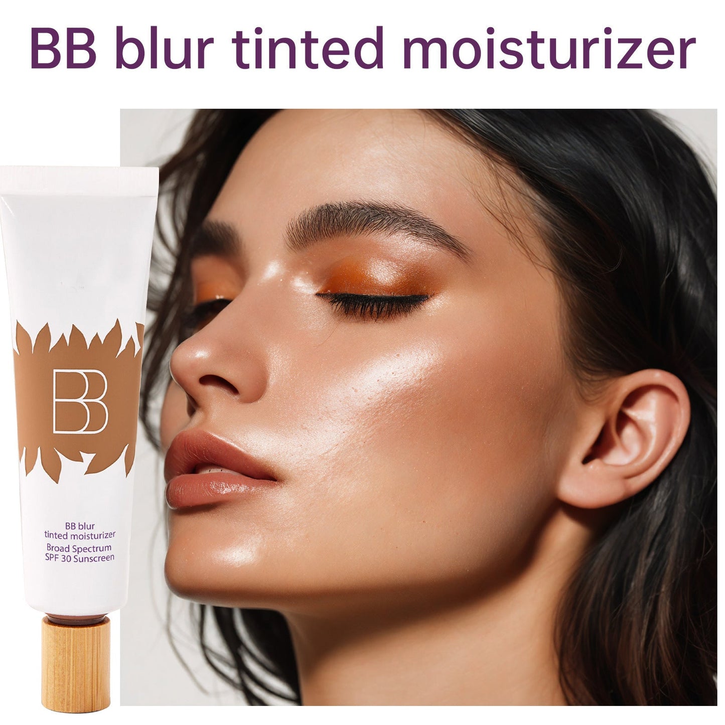 blur tinted moisturizer with blush free SPF 30 - instantly brightens, hydrates & smooths your skin.