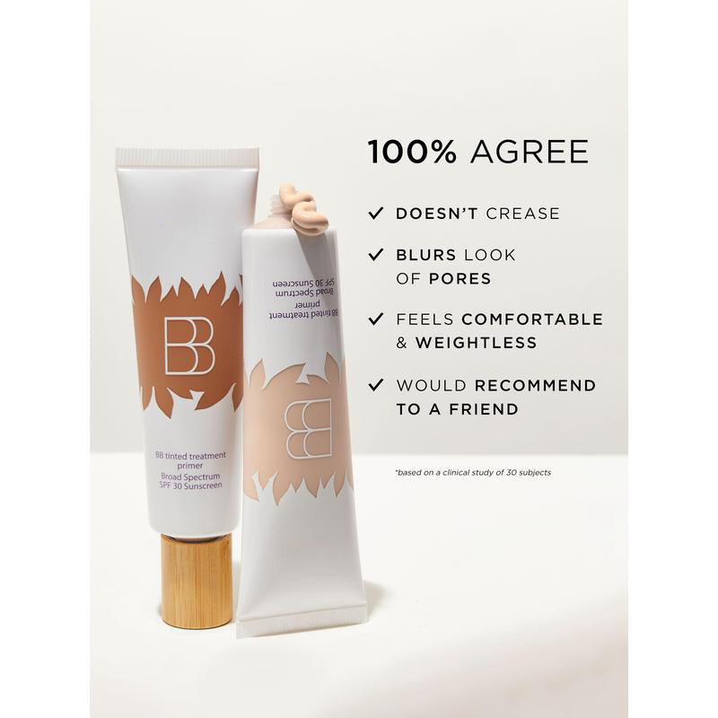 blur tinted moisturizer with blush free SPF 30 - instantly brightens, hydrates & smooths your skin.
