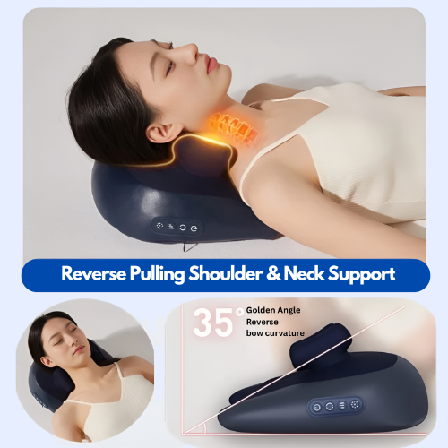 🎃 Halloween Limited Offer | NESLEMY™ Pillow Neck & Shoulder Massager